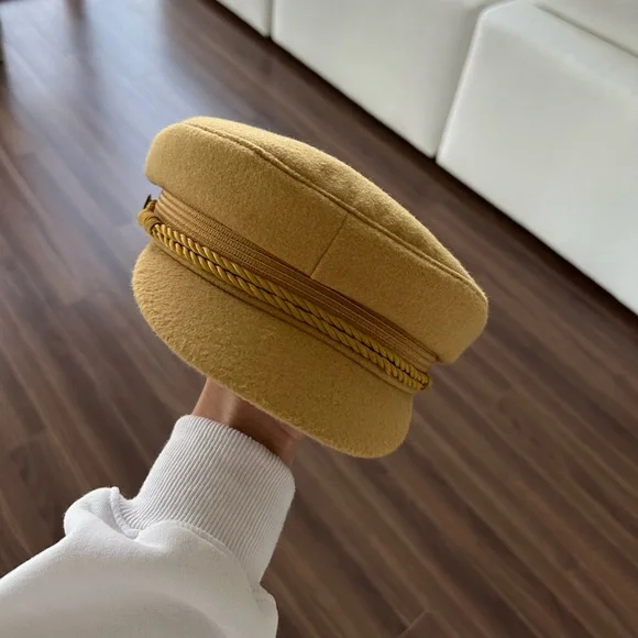 Billabong Yellow wool cabby hat cap - Picture 1 of 3